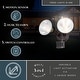preview thumbnail 2 of 15, Motion Sensor Dusk to Dawn Outdoor Security Flood Light - 2 Adjustable Light Heads - 4 Modes