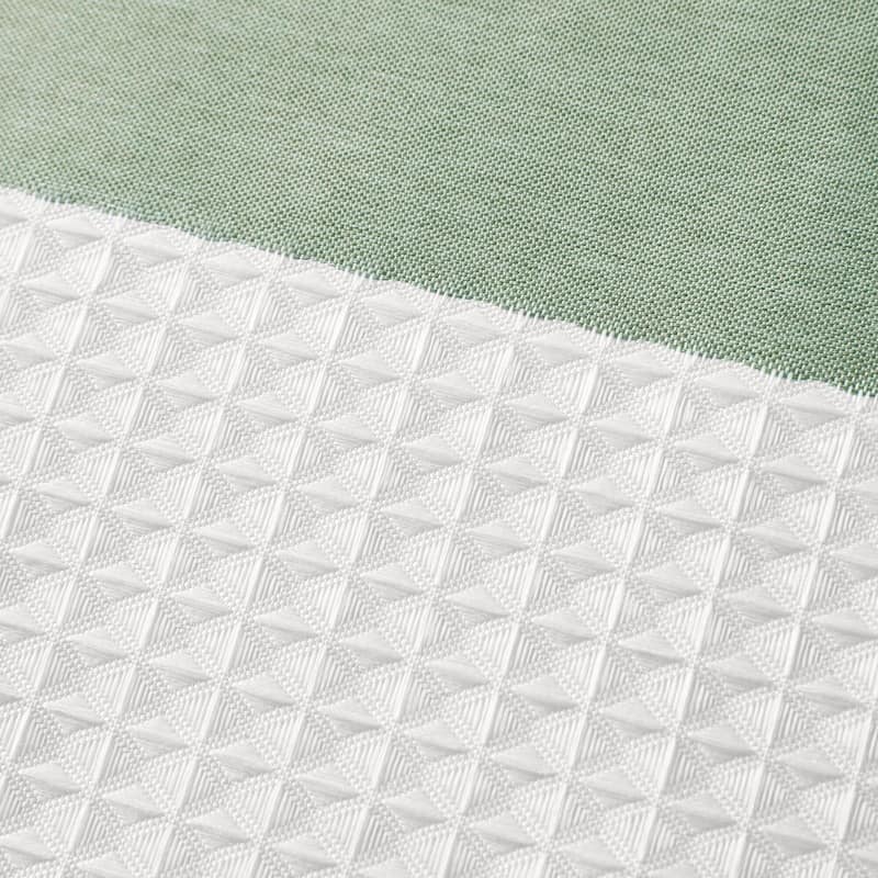 Madison Park Spa Waffle Shower Curtain with 3M Treatment