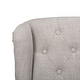 preview thumbnail 8 of 7, SAFAVIEH Ian Linen Chrome Leg Swivel Office Chair - 24.2" x 27.2" x 46.1"