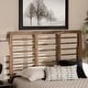 preview thumbnail 2 of 12, Carolyn Mid-Century Ash Walnut Finished Wood Headboard