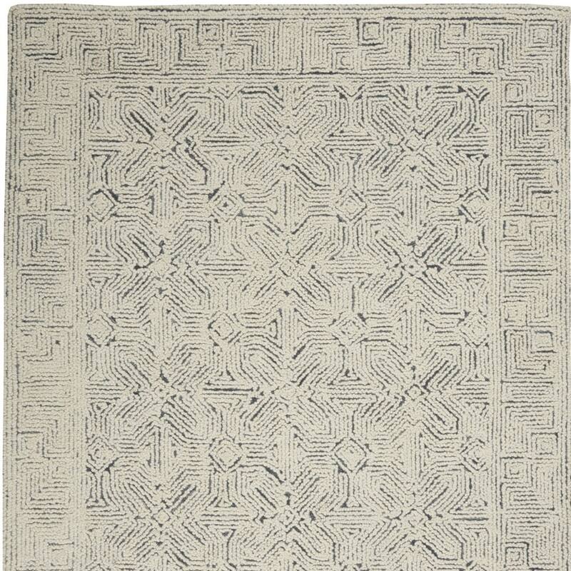 Duruq Power Loomed Abstract Modern Soft Area Rug By HomeRoots