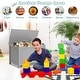 preview thumbnail 7 of 18, Toy Box Toy Storage Chest Bench with Safety Hinged Lid for Ages 3+