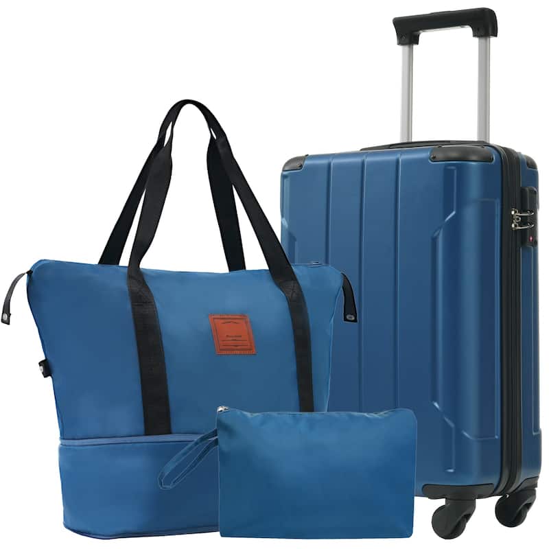 Luggage Sets 3 Piece, Expandable Carry on Luggage, Hardshell Suitcases with Wheels and TSA Lock for Men Women