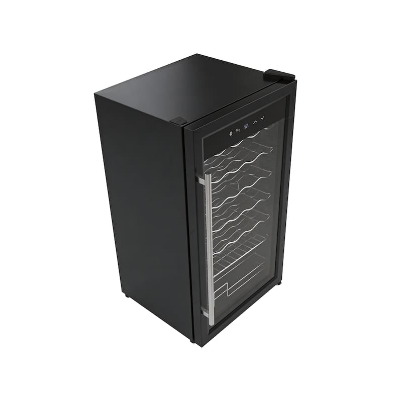 Wine Bar Cabinet with Mini Fridge Space & 34 Bottle Wine Cooler, 39" Coffee Bar Cabinet Freestanding Buffet Sideboard