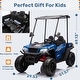 preview thumbnail 4 of 31, 24V Ride-On Car, 4WD UTV for Kids, Remote-Controlled Dump Truck, Removable Roof, 2-Seater, 3 Speeds, Bluetooth, Music Features