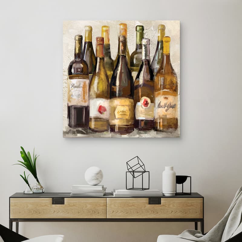 Vinology III by Studio Arts Canvas Art Print