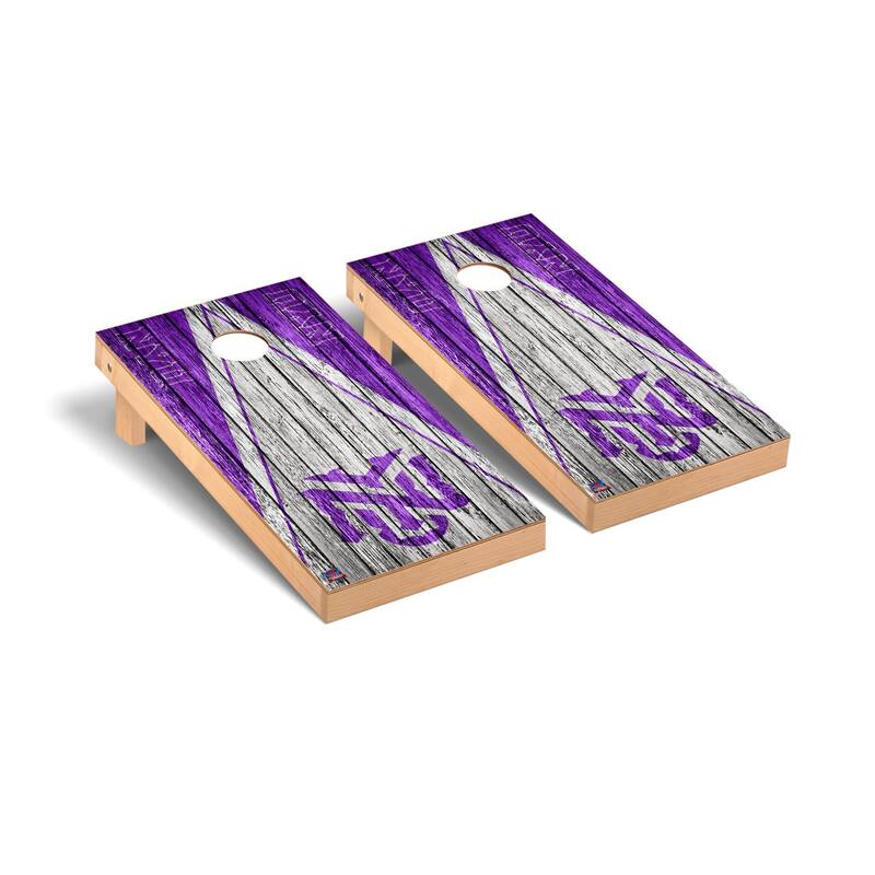 New York Bobcats Triangle Cornhole Board Set