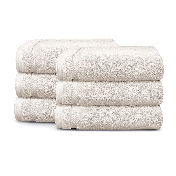 Finesse Opulent Zero Twist Cotton Towel Set 625 Gsm Overstock 28358395