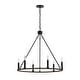 preview thumbnail 16 of 15, Acroma 6-light Farmhouse Rustic Round Wagon Wheel Chandelier with UL - 23''