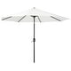 preview thumbnail 123 of 142, Holme 9-foot Steel Market Patio Umbrella with Tilt-and-Crank