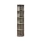 preview thumbnail 100 of 104, Q-Max 5-tier Wood Display Corner Bookcase