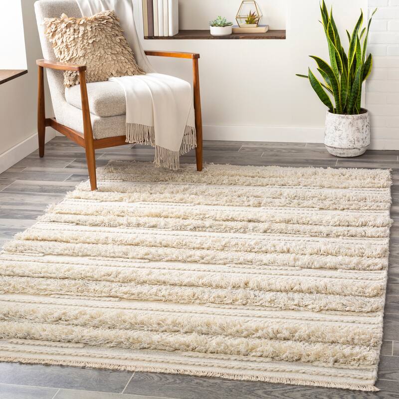 Artistic Weavers Striata Global Wool/Viscose Hand-Woven Area Rug