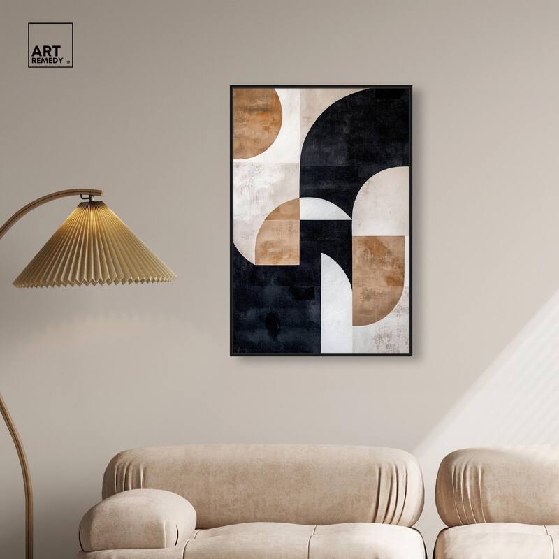 Arching Forms II Canvas by Art Remedy
