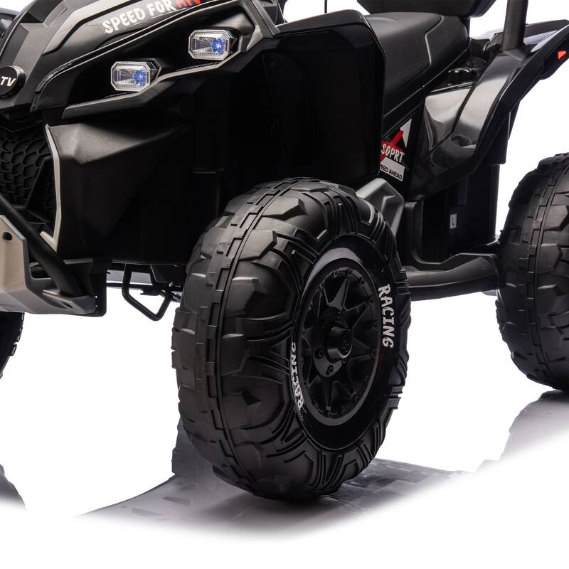 24V Kids Ride On Electric W/parents Control,Four-wheel shock absorber,English storytelling function,For Kids Aged 3-12