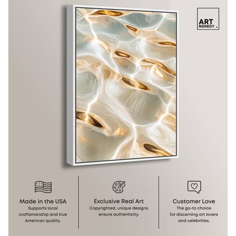 Light Reflections I Canvas by Art Remedy