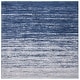 preview thumbnail 163 of 162, SAFAVIEH Adirondack Vera Modern Ombre Distressed Area Rug 6'7" Square - Navy/Grey