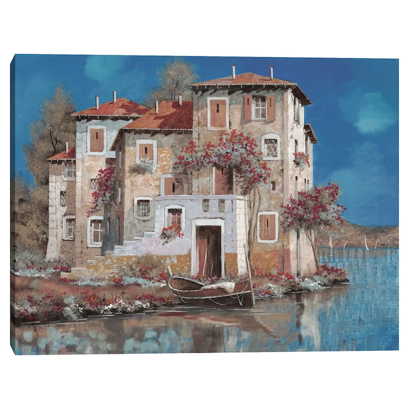 Mareblu Light by Guido Borelli Canvas Art Print