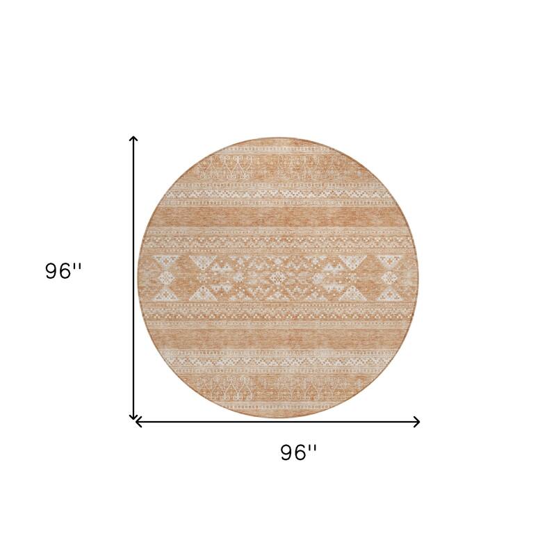 HomeRoots Southwestern Transitional Rectangle Outdoor Rug