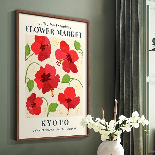 Vintage Floral Print CXXX -Framed Print - On Sale - Bed Bath