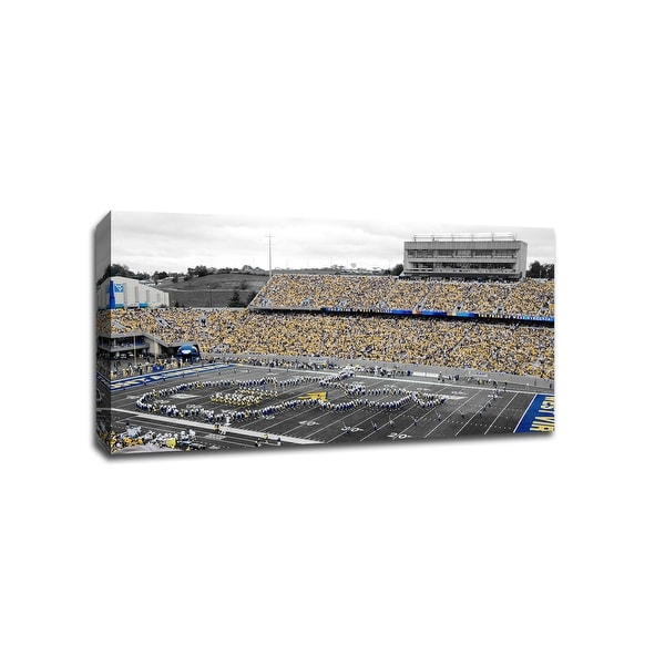 West Virginia Mountaineers - CollegeFootball - 40x22 Gallery Wrapped Canvas ToC