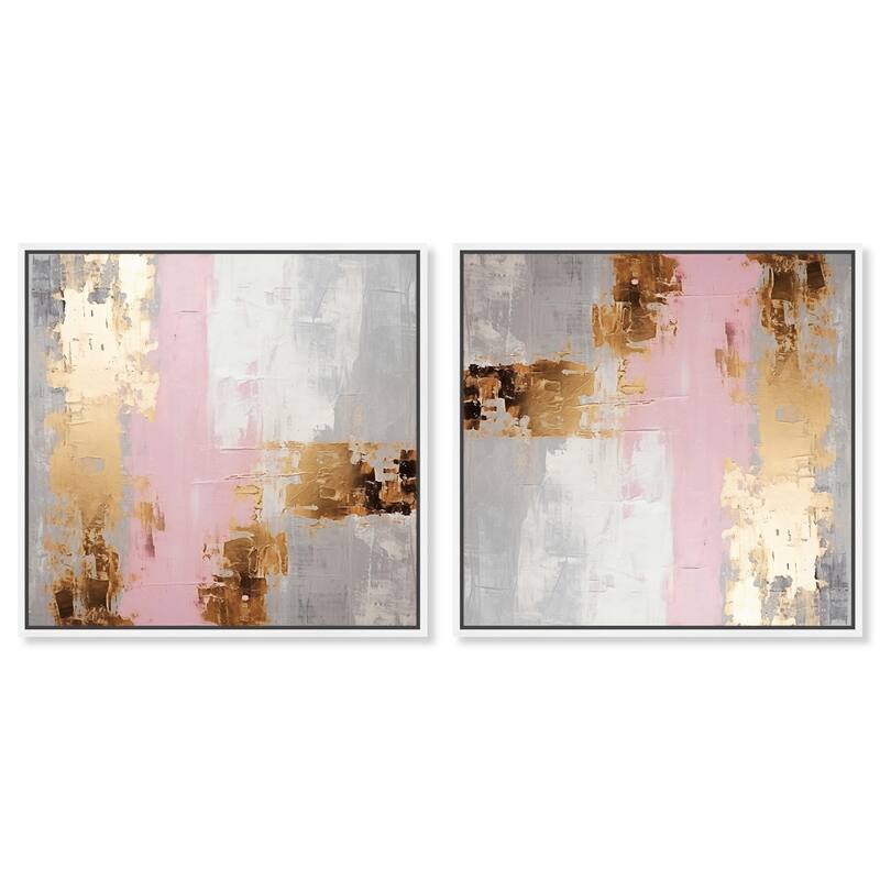 Golden Pomegranate Canvas by Art Remedy - 24" x 36" - Black