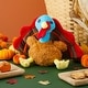 preview thumbnail 2 of 4, Tadpoles Turkey Stuffed Animal, Thanksgiving Plush Toy for Kids, Fall Home Decor (9 in) - Multi