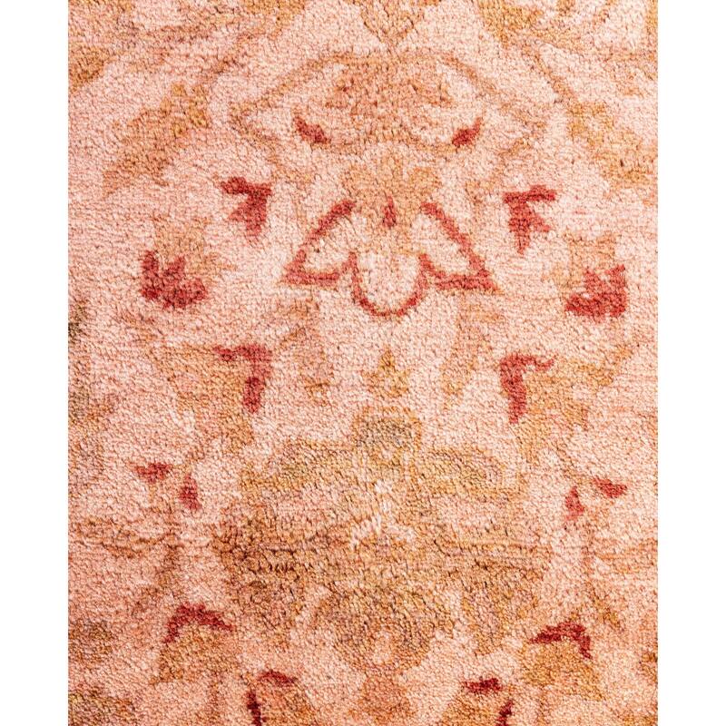 Overdyed One-of-a-Kind Hand-Knotted Area Rug - Beige - 3' 0" x 10' 6"