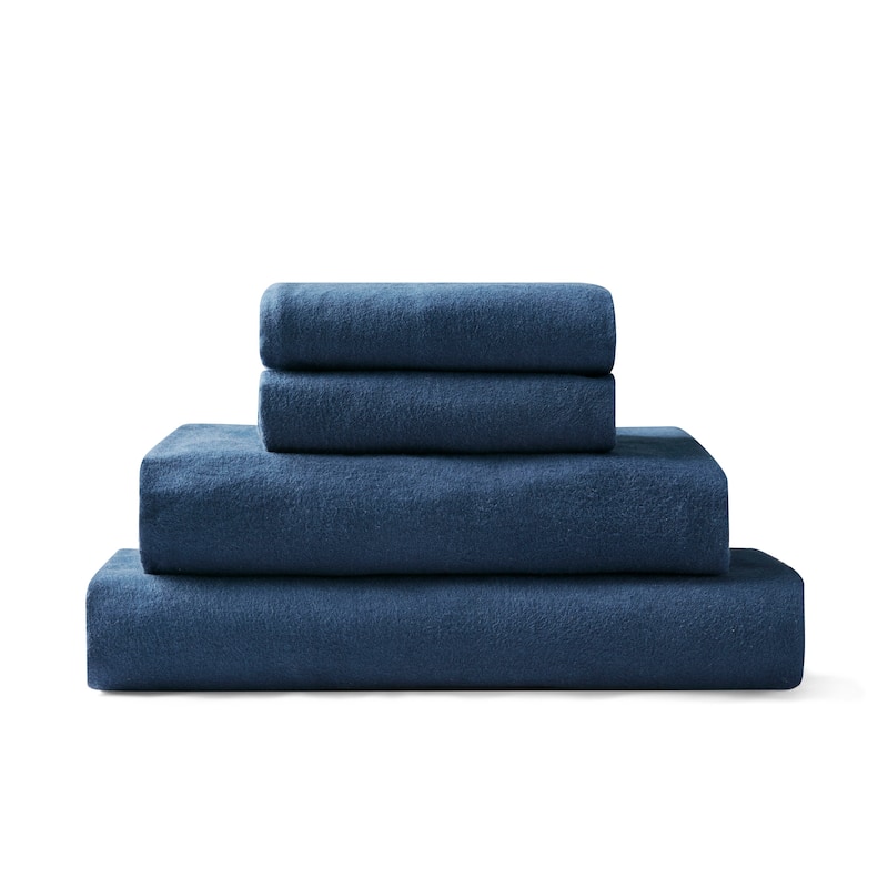Brielle Home Cotton Flannel Bed Sheet Set