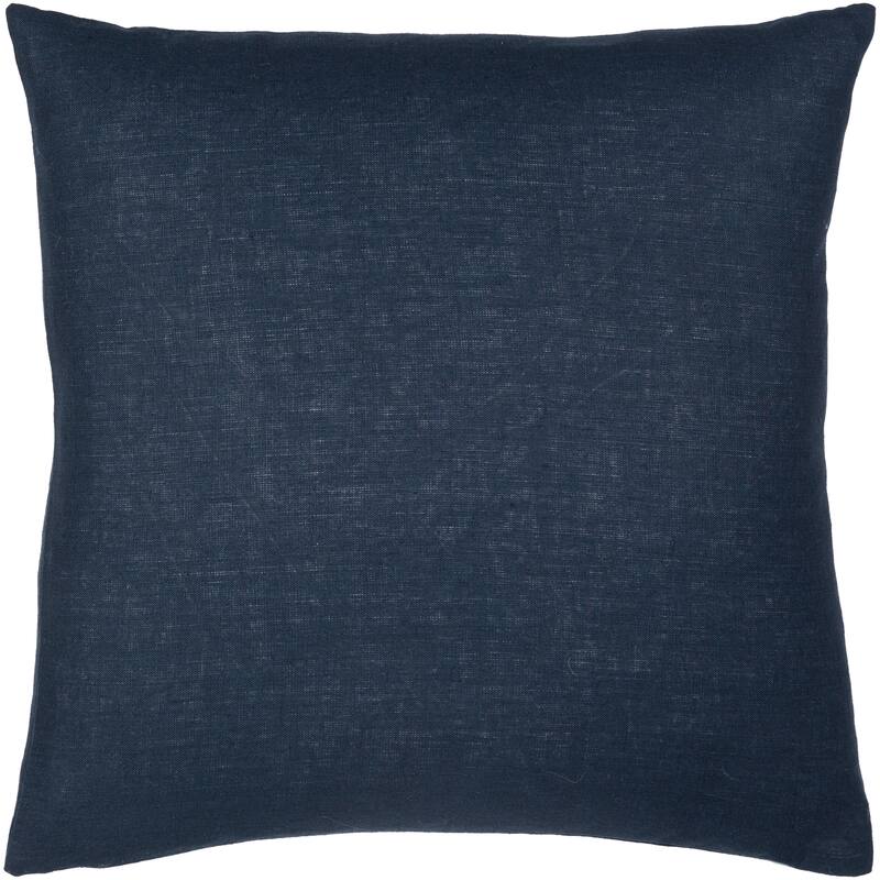 Stevi Linen Solid Color Throw Pillow