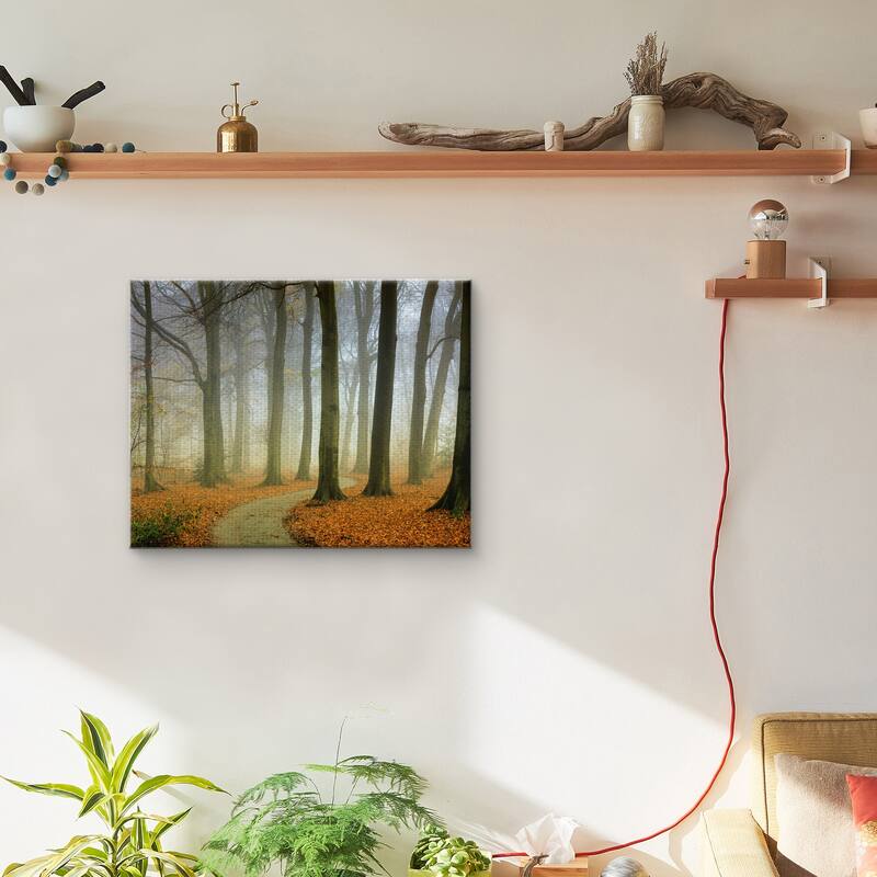 Misty Twisty by Lars Van de Goor Canvas Art Print