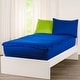 preview thumbnail 7 of 9, Siscovers Cobalt Blue Bunkie Deluxe Zipper Bedding Set