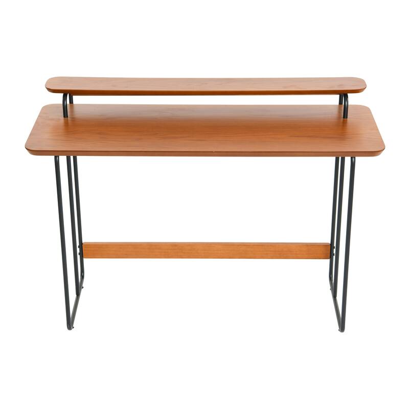 Computer Desk with Wood Veneer