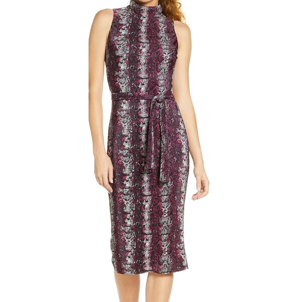 rachel roy halter sheath dress