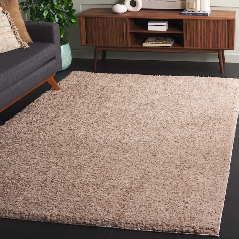 SAFAVIEH Rumi Shag Roena Shag Rug - 4' x 6' - Beige