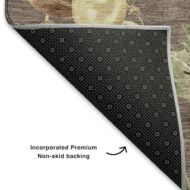 Premium Washable Super Soft Holiday Ornament Mayfield Rug