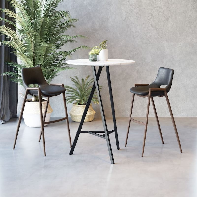 Desi Counter Stool (Set of 2) - 20.3" W x 20.7" D x 35.6" H