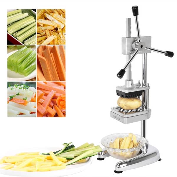 ELectric Potato Cutter French Fries Maker Chip Vegetable Slicer With 3  Blades
