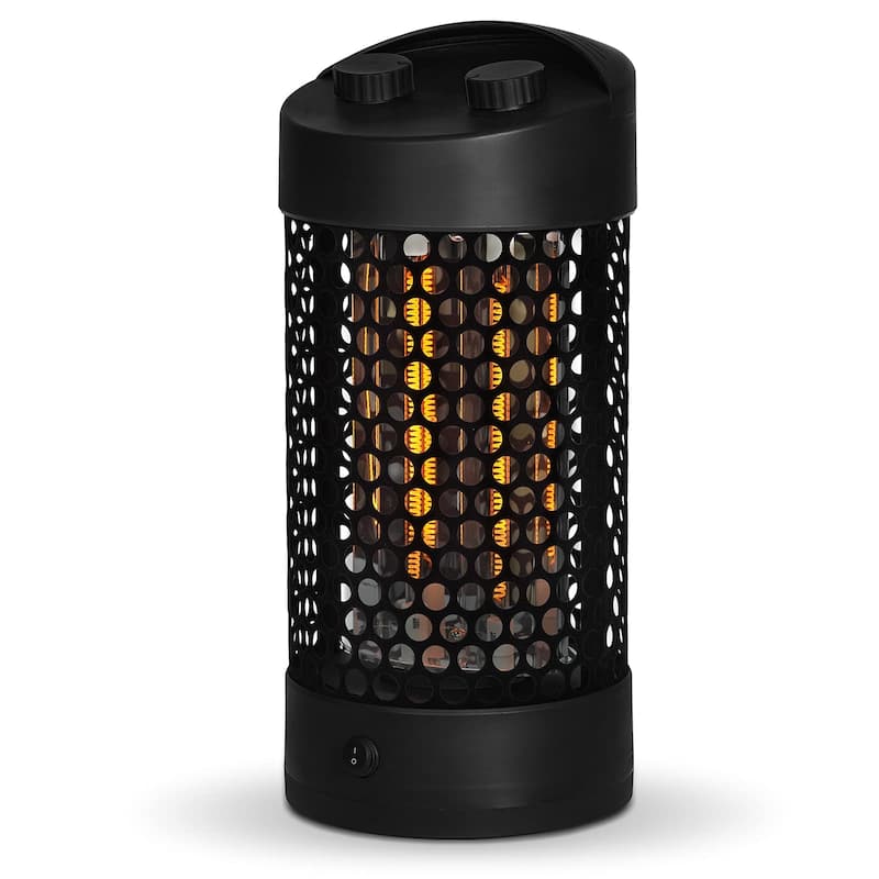 1200W Electric Freestanding Patio Heater, Outdoor Heating 4100 BTU - N/A