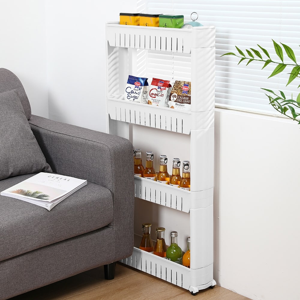 Rolling Pull-out Narrow Storage Tower