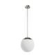 preview thumbnail 2 of 8, Hunter Hepburn 1 Light Pendant - Kitchen Island, Bedroom, Foyer - Globe, Mid-Century Modern, Art-Deco