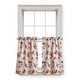 preview thumbnail 4 of 4, Curtainworks Antique Rose Kitchen Curtain Valance and Tier Pair Curtain Collection