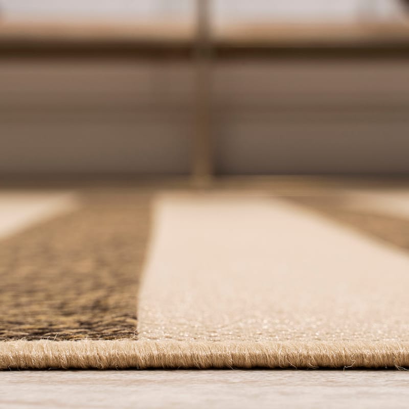 JONATHAN Y Tavira Wide Stripe Indoor/Outdoor Area Rug