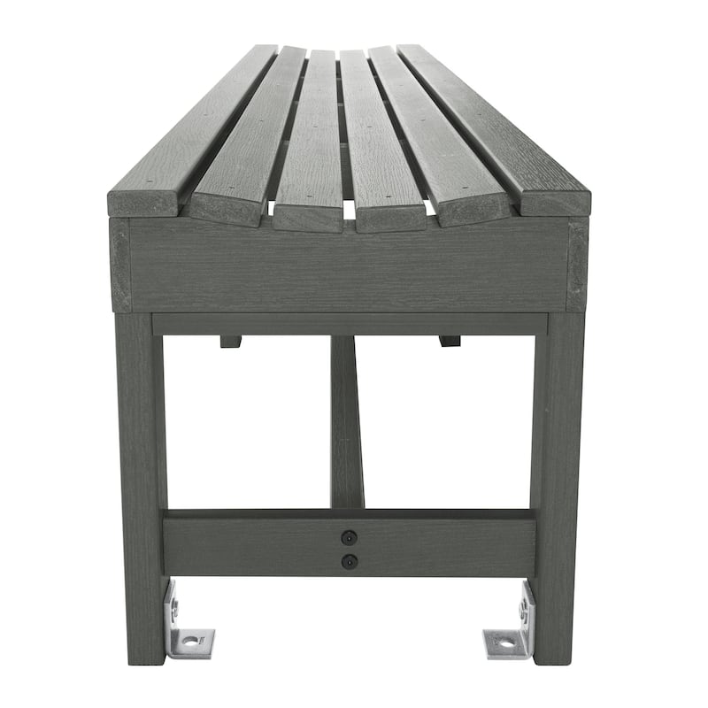 Highwood Commercial Grade Weldon 4ft Backless Picnic Bench