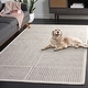 preview thumbnail 9 of 8, SAFAVIEH Handmade Renewal Aparicio Contemporary Rug 2'3" x 8' Runner - Grey/Ivory - Runner