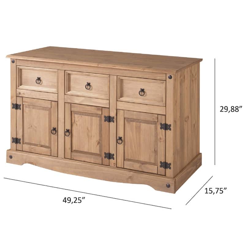 Wood Buffet Sideboard Corona | Furniture Dash - N/A