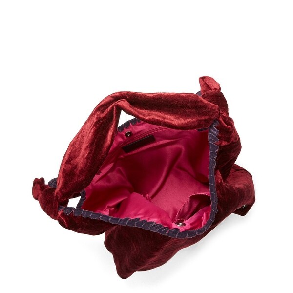 crushed velvet bag