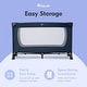 preview thumbnail 3 of 6, hauck Dream N Play Plus Foldable Travel Bed and Playpen with Mattress, Navy Blue - 16.5 pounds