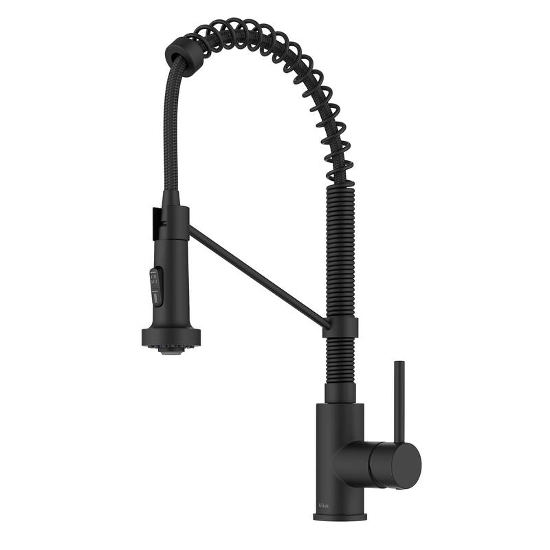 Kraus Bolden 2-Function 1-Handle Commercial Pulldown Kitchen Faucet