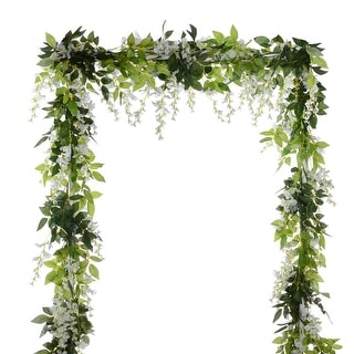 Shop Garden Outdoor Ceremony Wedding Arch Floral Decor White