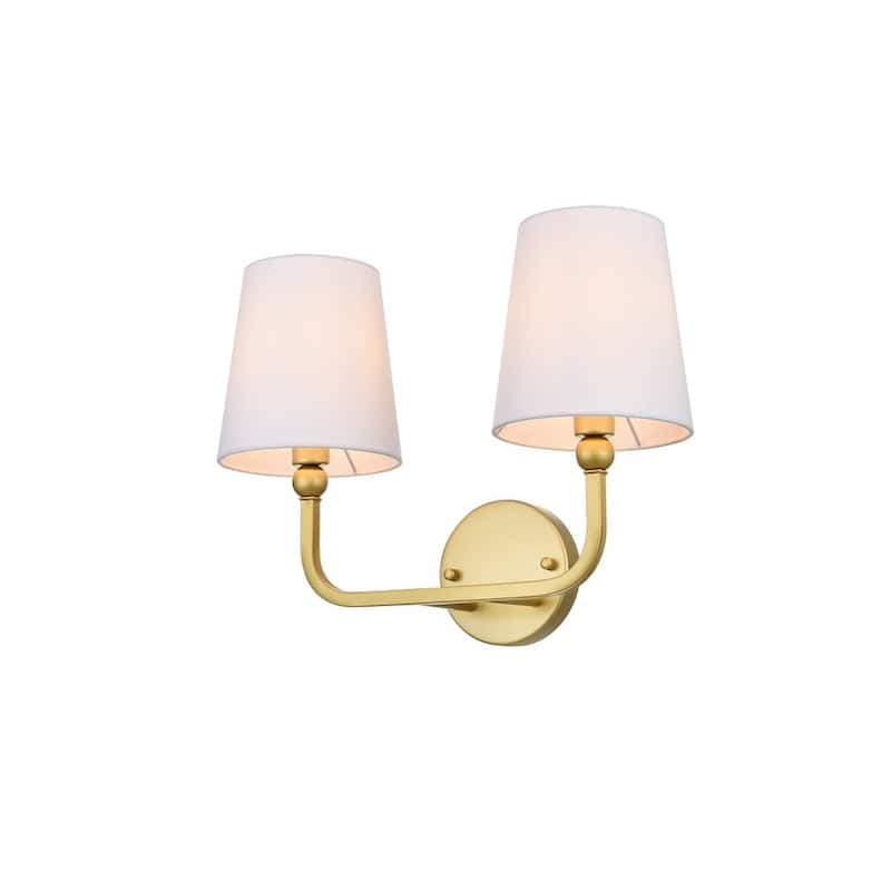 Cole 1 Light Black and Clear Bath Sconce